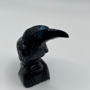 3 - eyed Raven Onyx Small