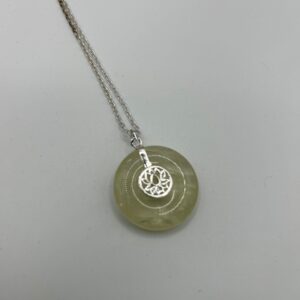 Yellow Lotus Necklace Pendants