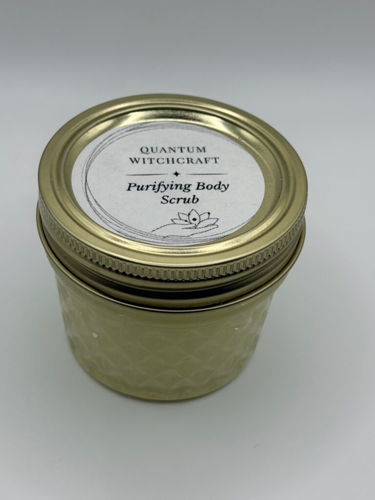 Purifying body scrub