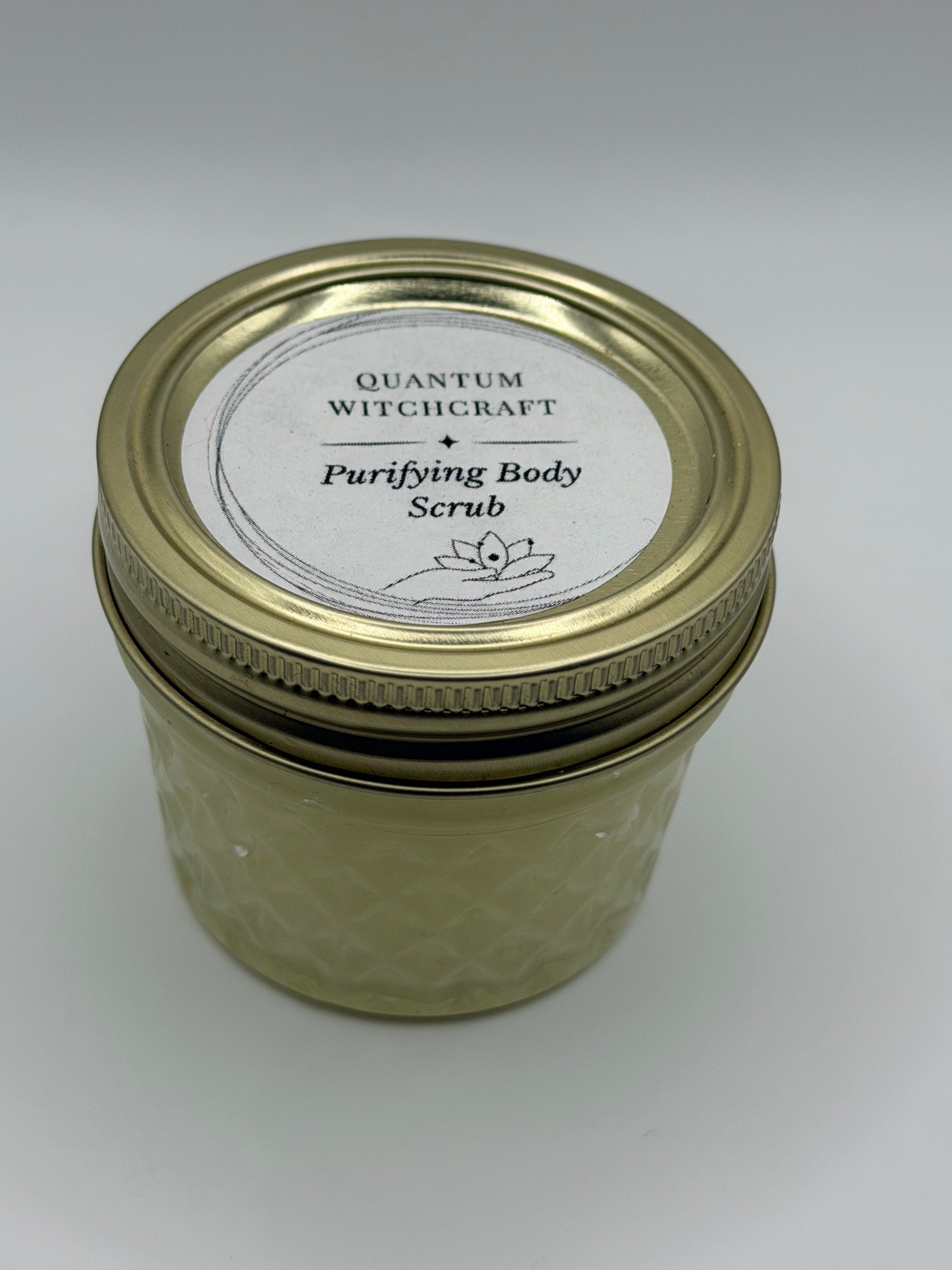 Purifying body scrub