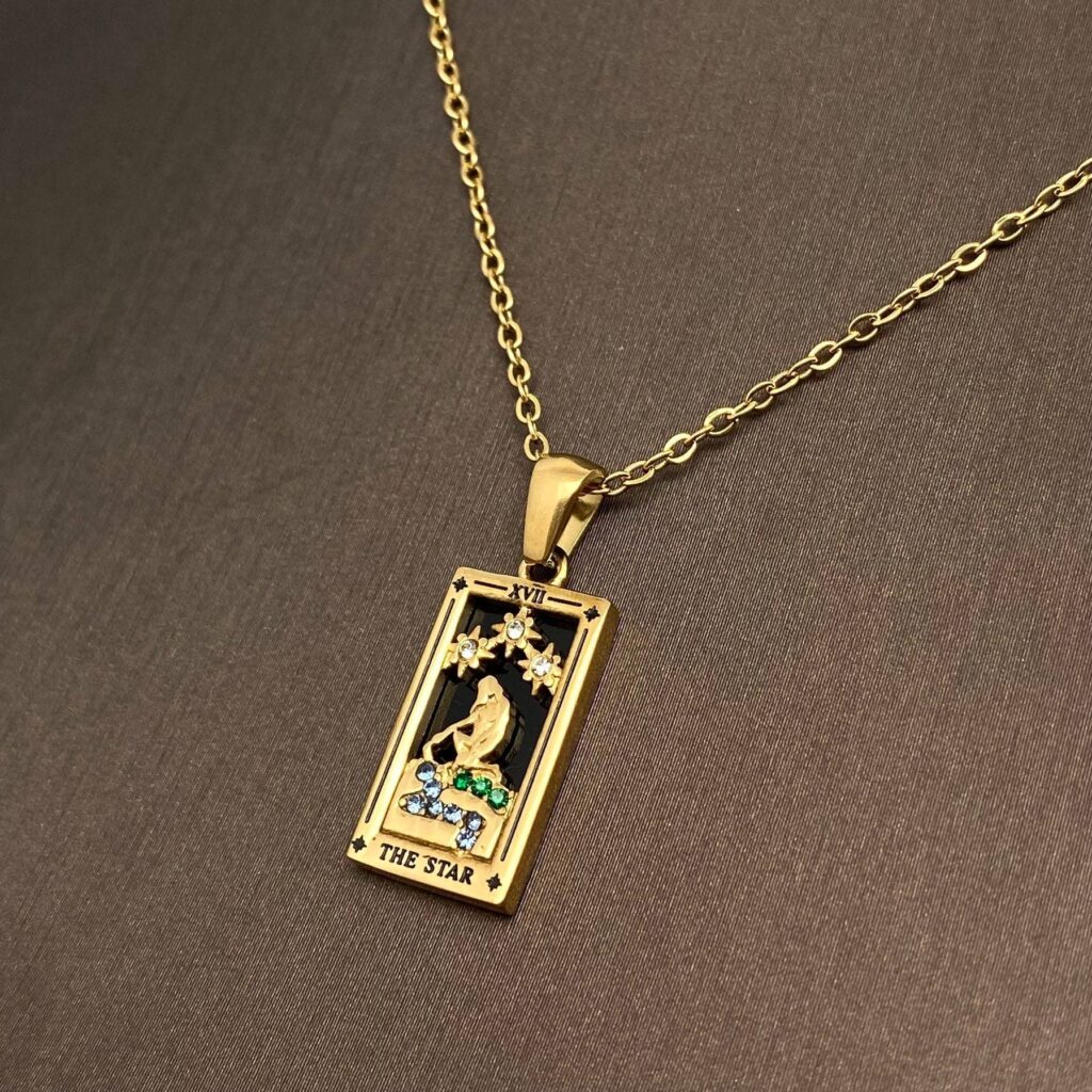 StarTarot 18K Gold Plated Steel Necklace